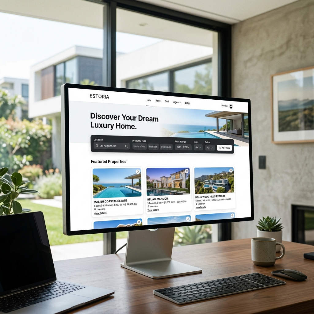 1&Only Real Estate Portal Website Preview